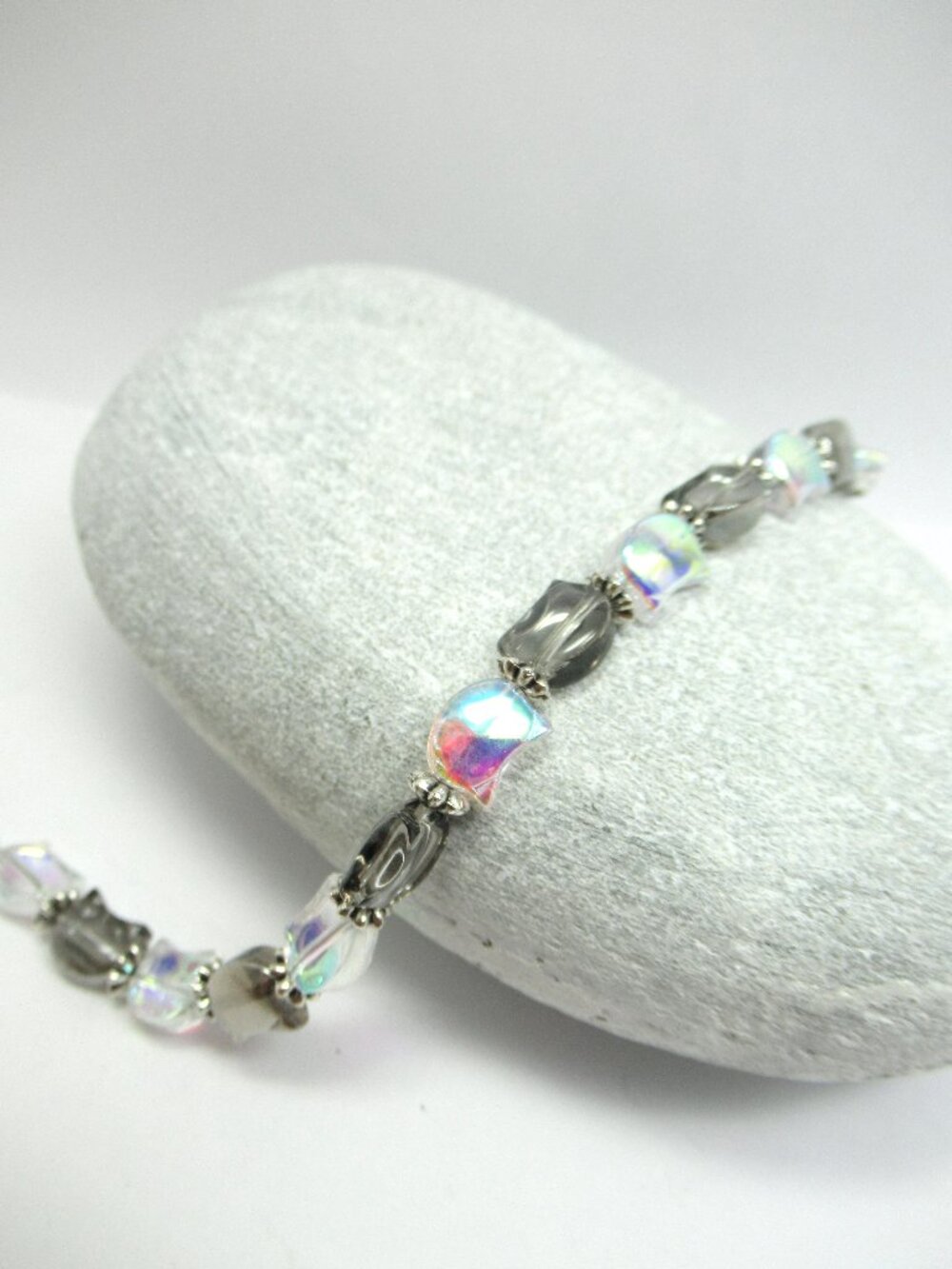 Glass Cat Bracelet